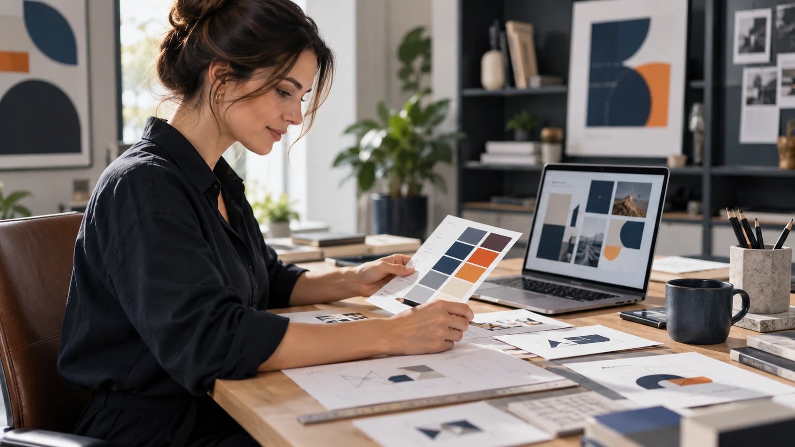 Professional website design displayed across desktop and mobile devices